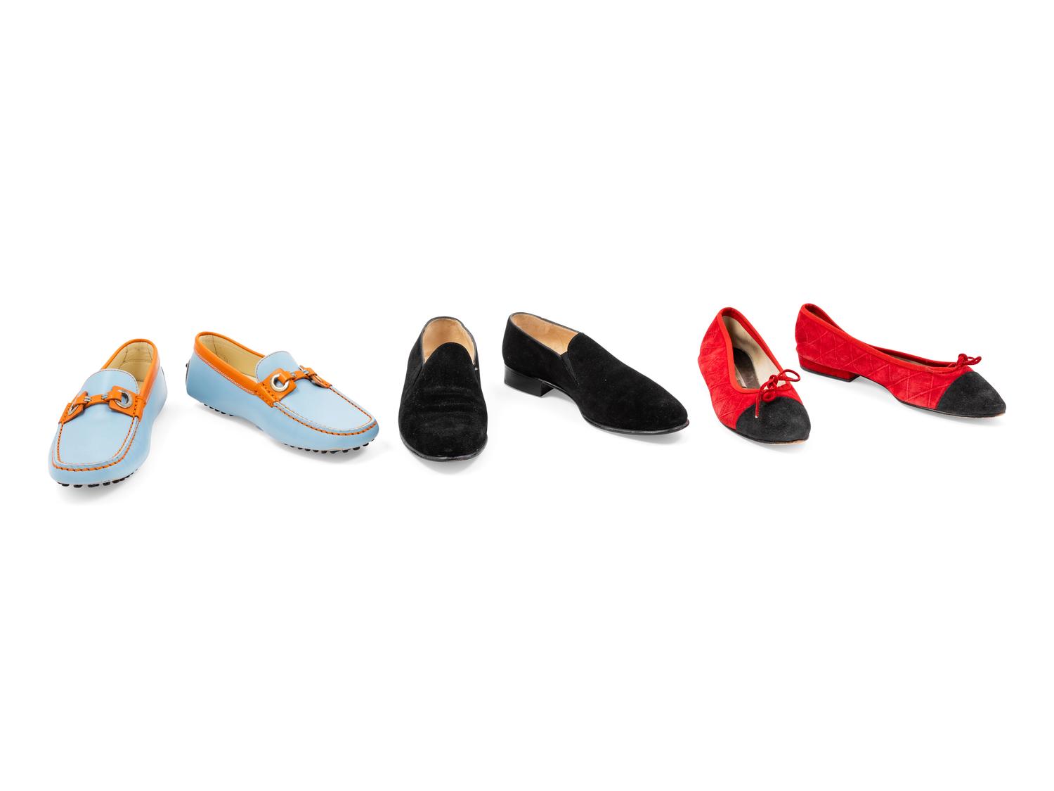 Three Pairs of Shoes,