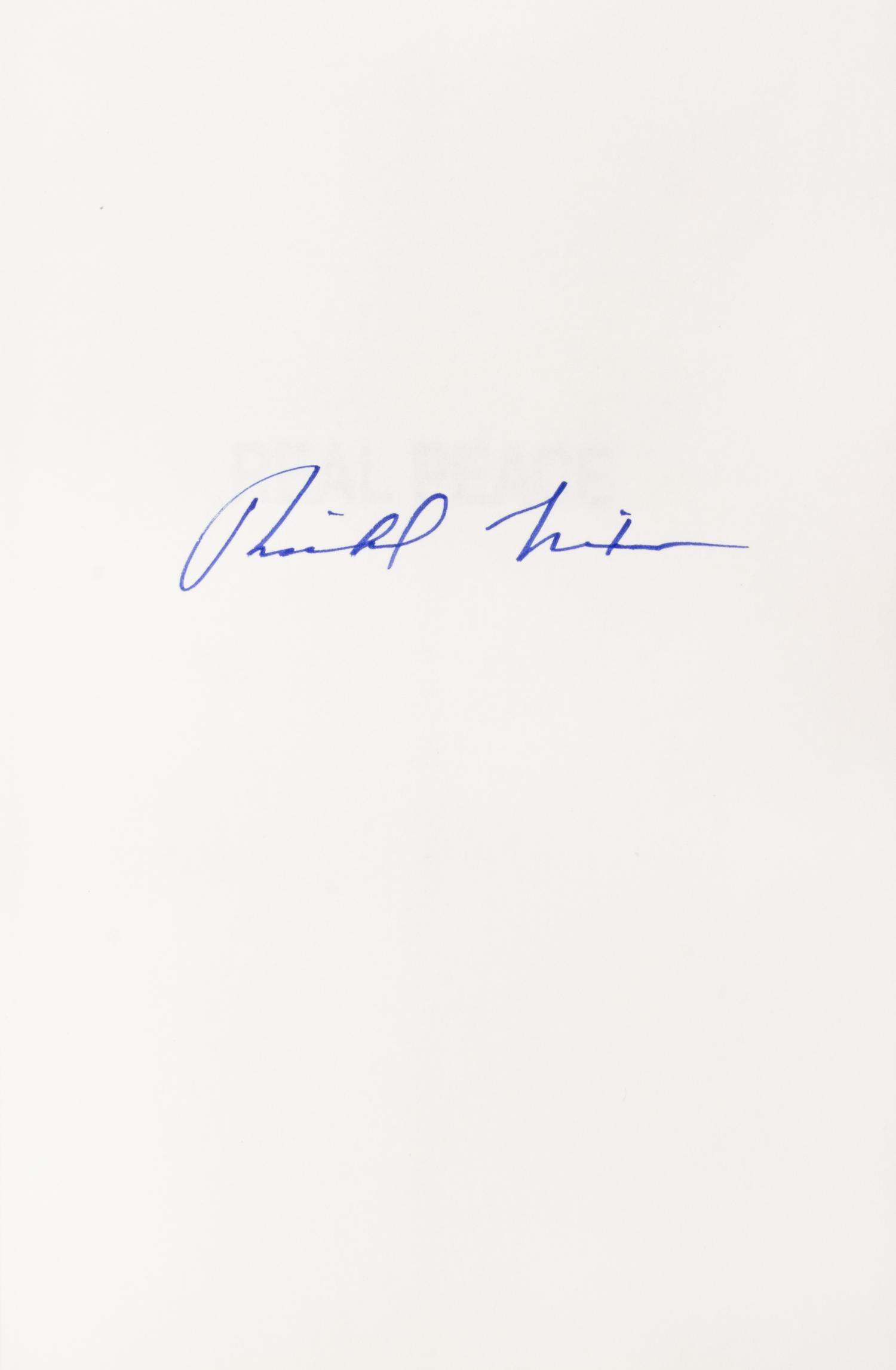 NIXON, RICHARD. Two signed first eds. The Real War. NY, 1980. Signed. Real Peace. NY, 1983. Signed.