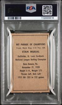 A 1952 Berk Ross Stan Musial Baseball Card (PSA 6 EX-MT)