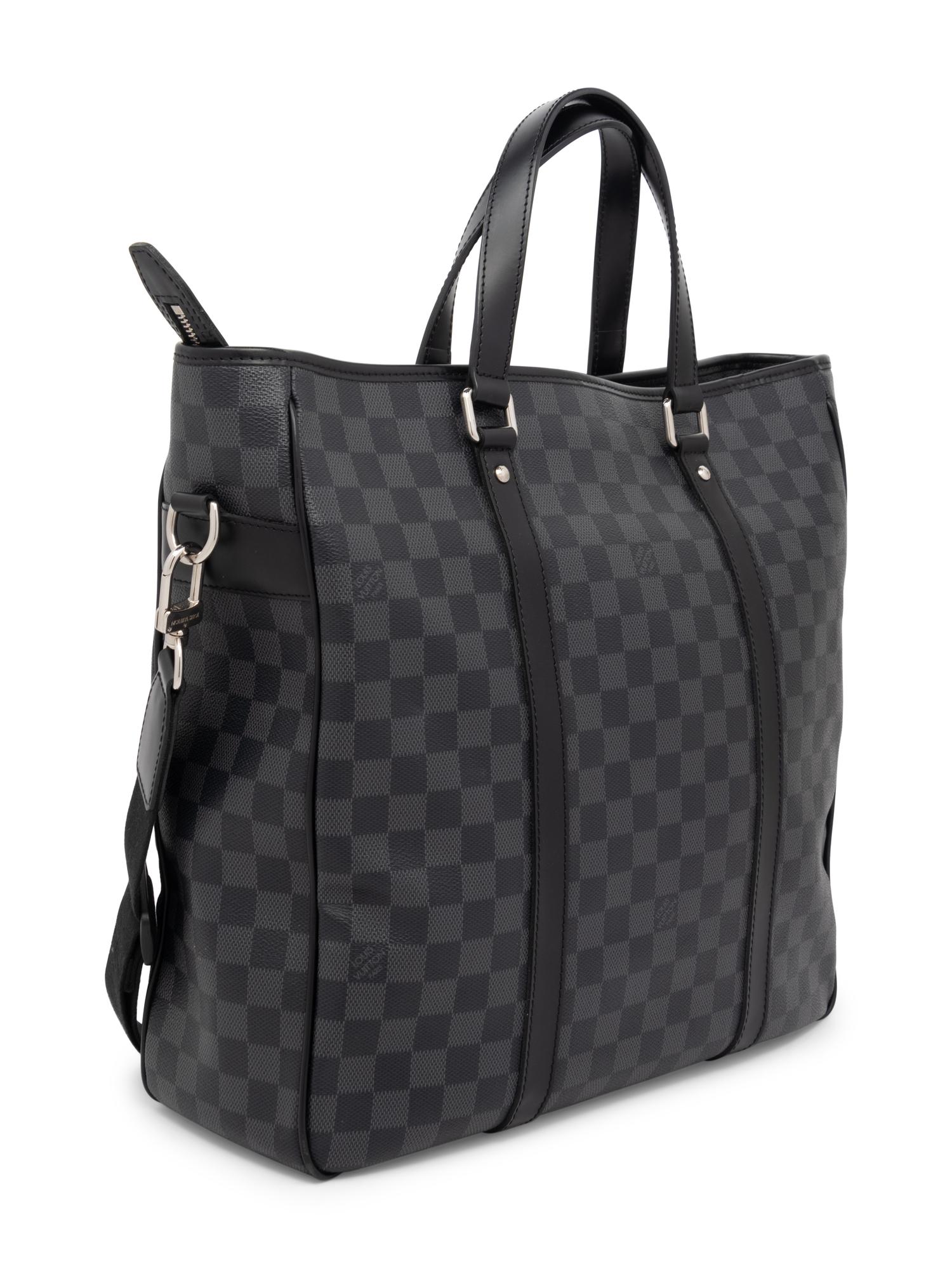 Louis Vuitton Tadao Handbag Damier Graphite MM, 2008