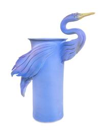 Nancy Y. Adams, (American, 20th Century), Blue Heron, 1985