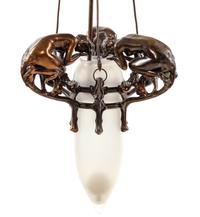Art Deco Hanging Light