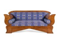 An Austrian Walnut Settee