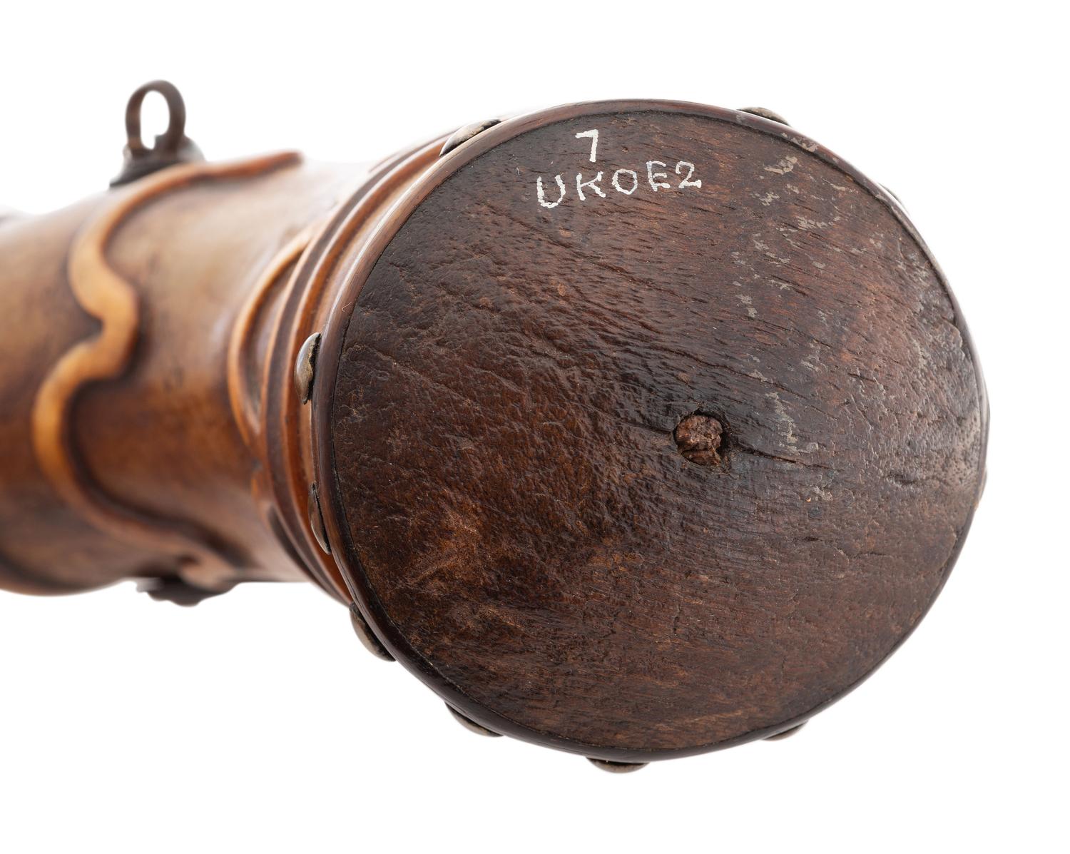 Pair of Early Mexican or Southwestern Powder Horns