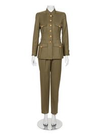 Chanel Military-Style Pant Ensemble, Fall 1996