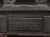 A Neoclassical Cast Iron Parlor Stove
