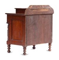A Classical Diminutive Walnut and Birch Veneered Chest of Drawers, 19th Century