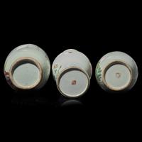 Three Chinese Famille Rose 'Bird and Flower' Vases 粉彩花鳥圖大瓶三件