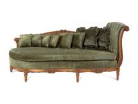 A Louis XVI Style Beechwood Chaise Longue