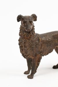 Three Austrian Cold Painted Bronze Dogs