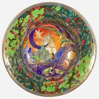 A Wedgwood Fairyland Lustre Daventry Bowl UK, circa 1925