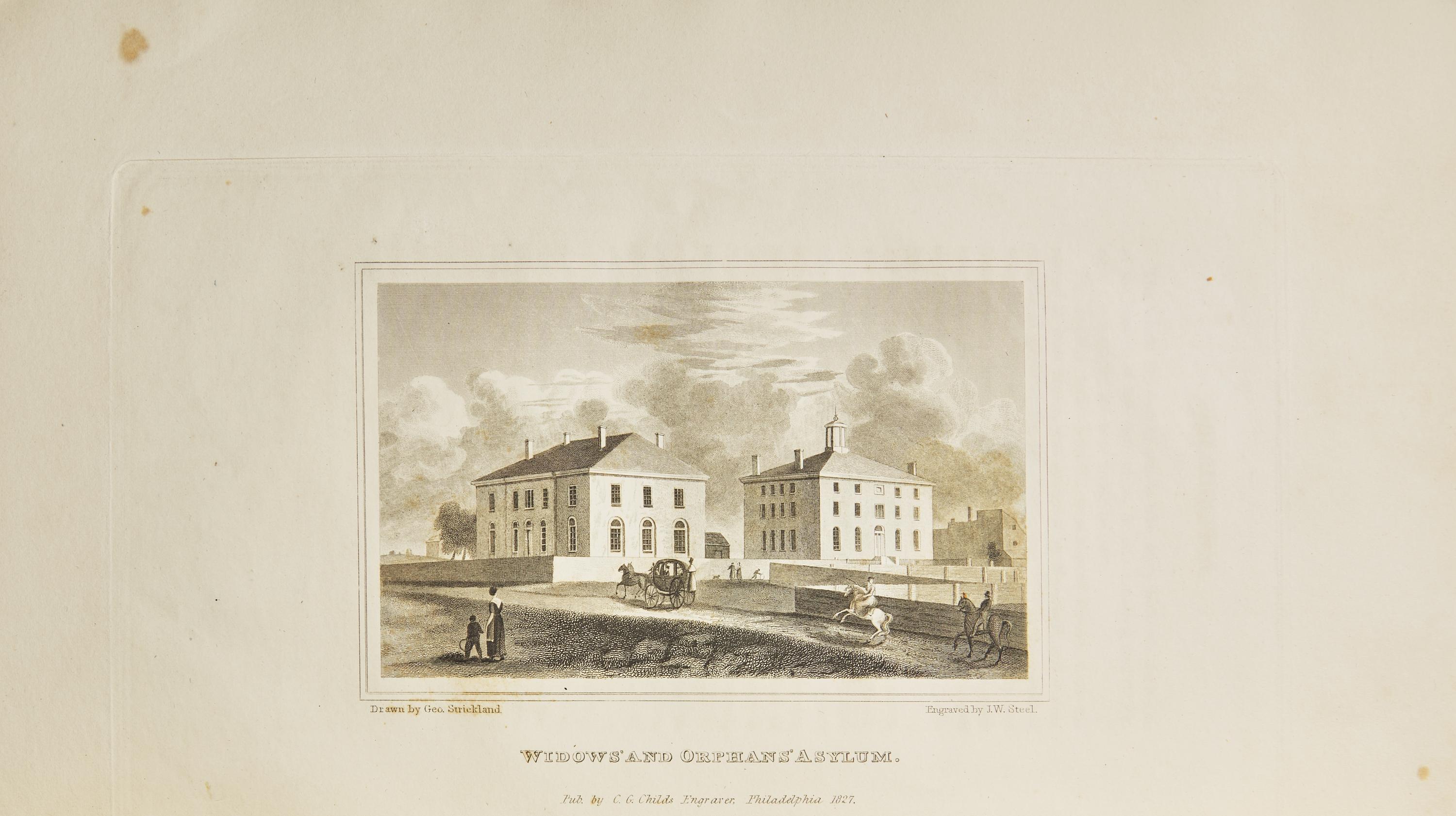 [Americana] Childs, C.G. Views in Philadelphia, and its Vicinity; Engraved From Original Drawings