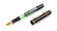 A Vintage Pelikan '100' Fountain Pen Length 4 5/8 inches.