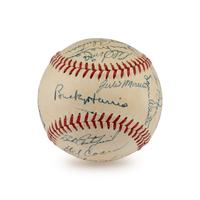 A 1951 Washington Senators Team Signed Autograph Baseball (Beckett Authentication Services)