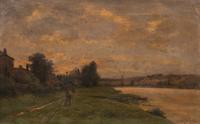 Man by a River