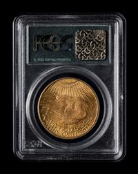 A 1924 Saint Gaudens $20 Gold Coin (PCGS MS61)