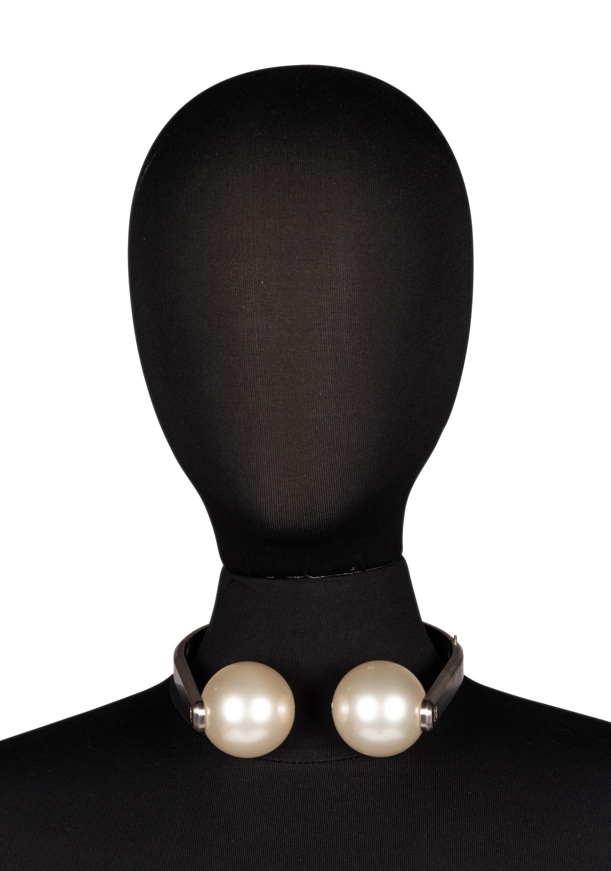 Chanel, Oversized Faux-Pearl Choker Necklace, S/S 2014