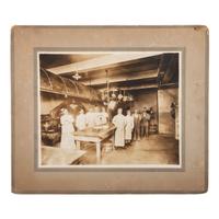 [OCCUPATIONAL PHOTOGRAPHY]. A group of images of store owners, barbers, butchers, seamstresses, bar owners, delivery people, and other various occupations, comprising: