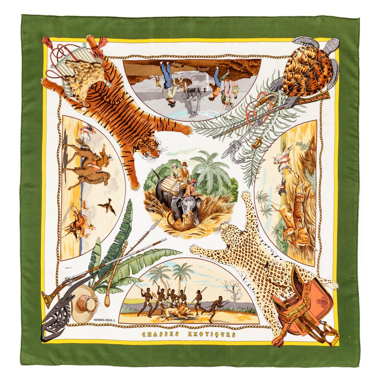 Hermès 90cm Silk Scarf,
