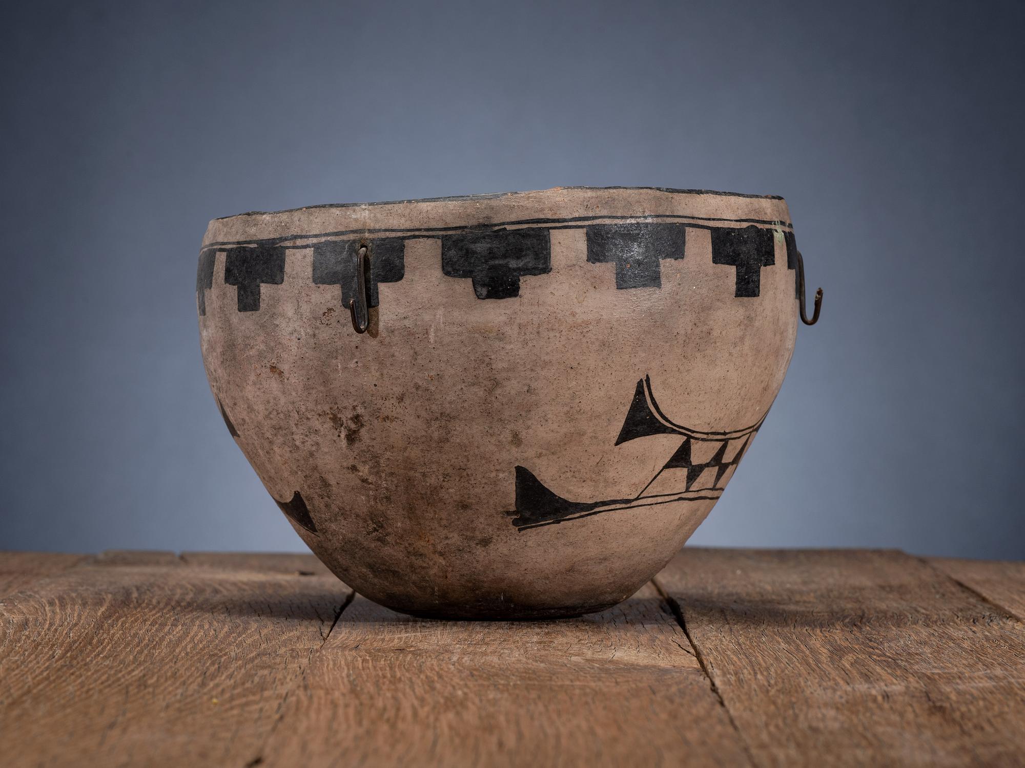 Cochiti Flower Pot, From the Collection of Forrest Fenn