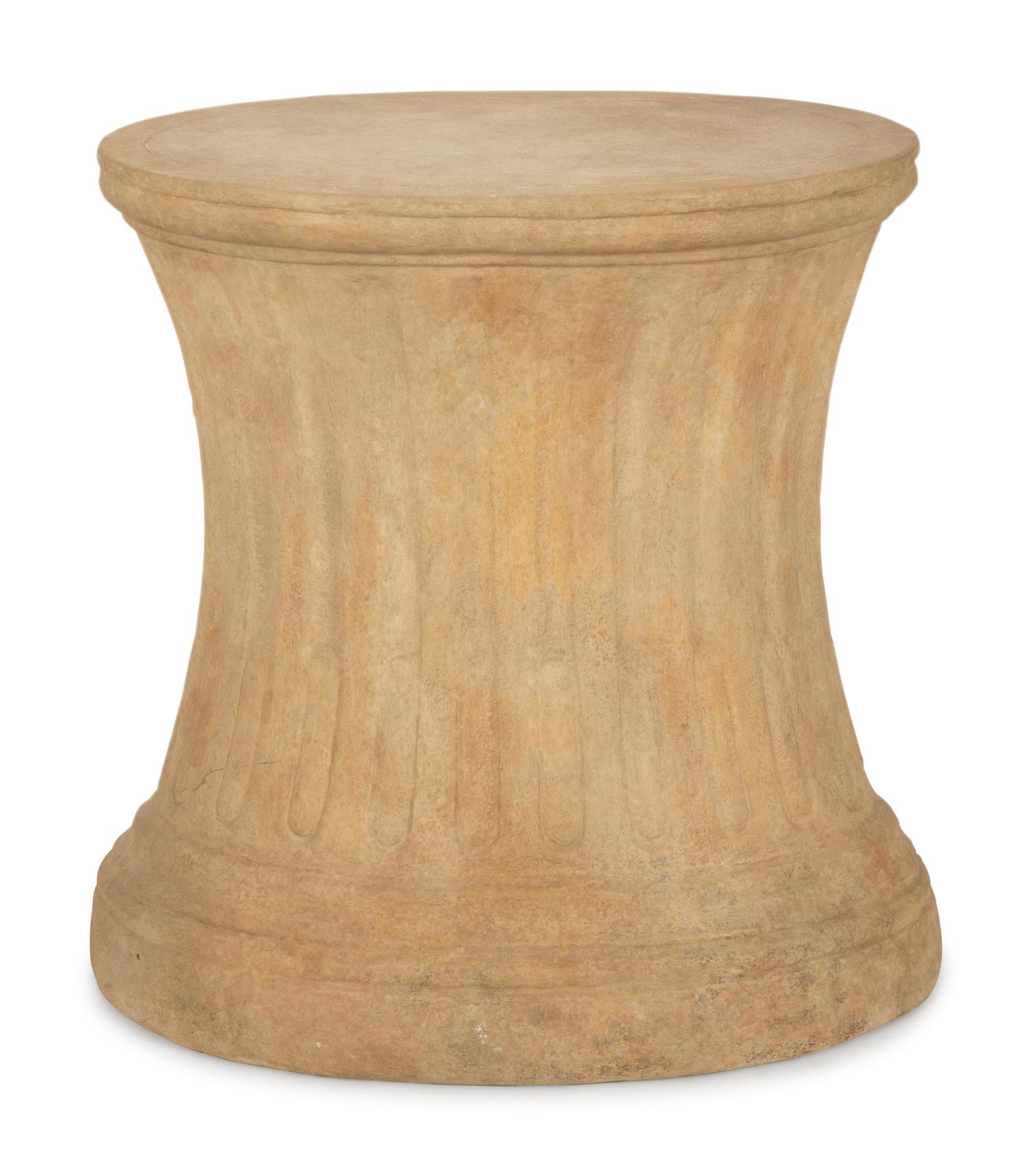 Two Dennis and Leen Cast Stone Pedestals