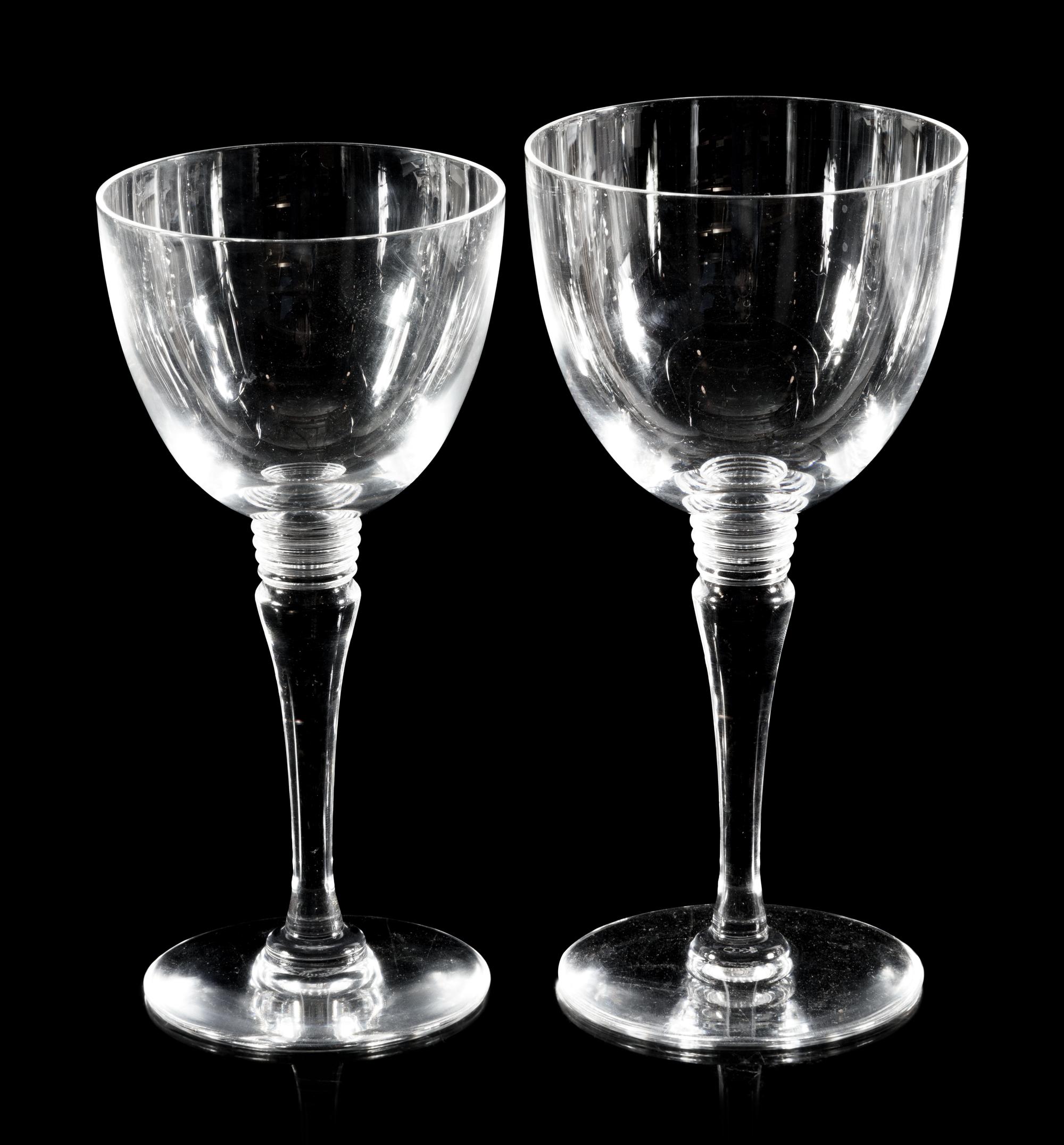 A Set of Saint-Louis Glass Stemware