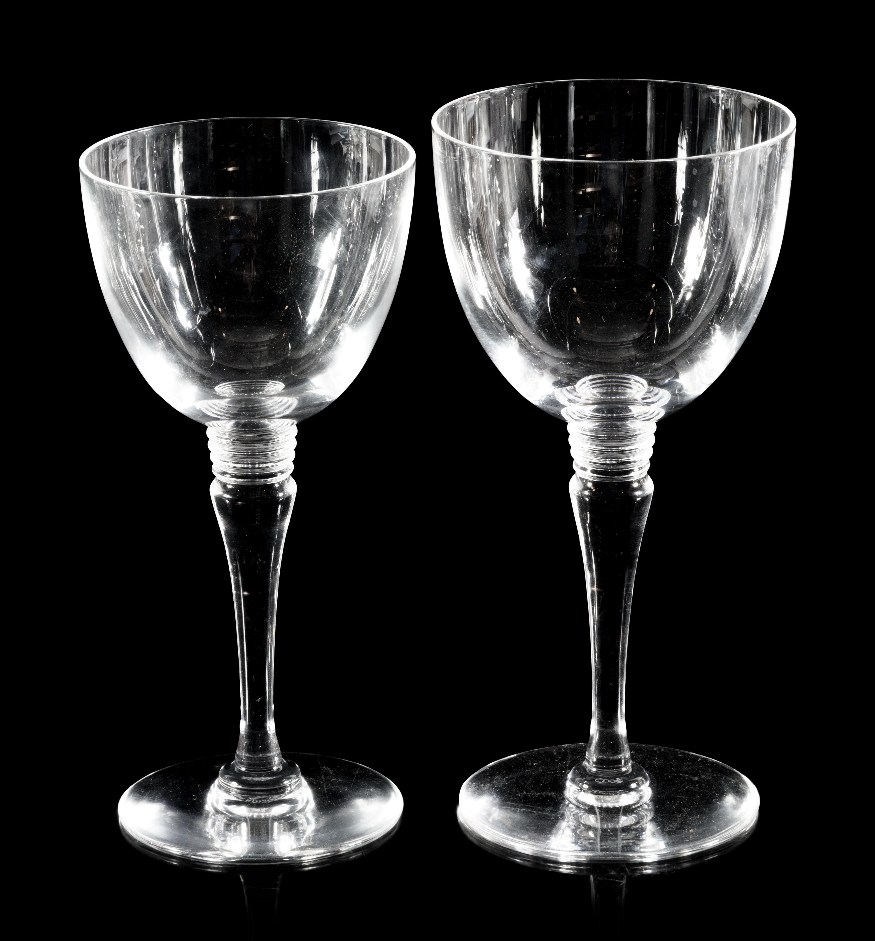 A Set of Saint-Louis Glass Stemware