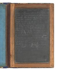 [MARITIME]. Slate deck log associated with Captain James K. Pritchard (1835-1864) of Newburyport, Massachusetts, and the East India Trade ship the Elcano .