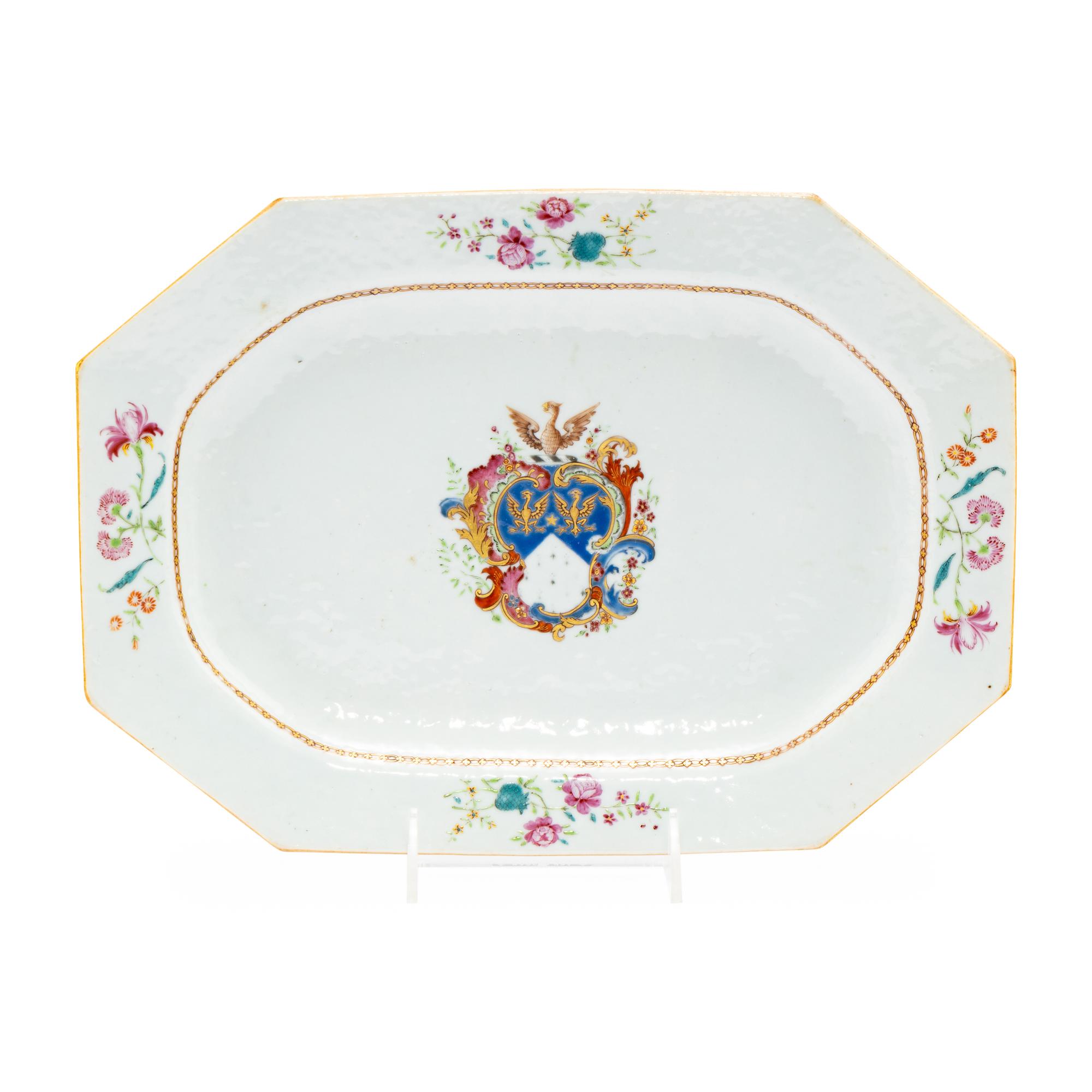 A Chinese Export Porcelain Platter