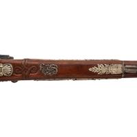 Contemporary Flintlock Rifle in the Style of an Elizabethan Carbine by John B. Derrick (American, b.1936)