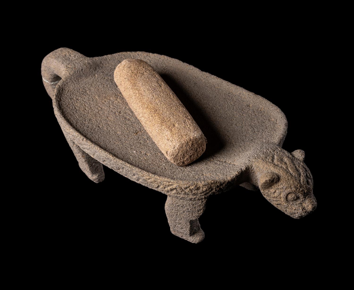 A Chiriqui Greystone Metate