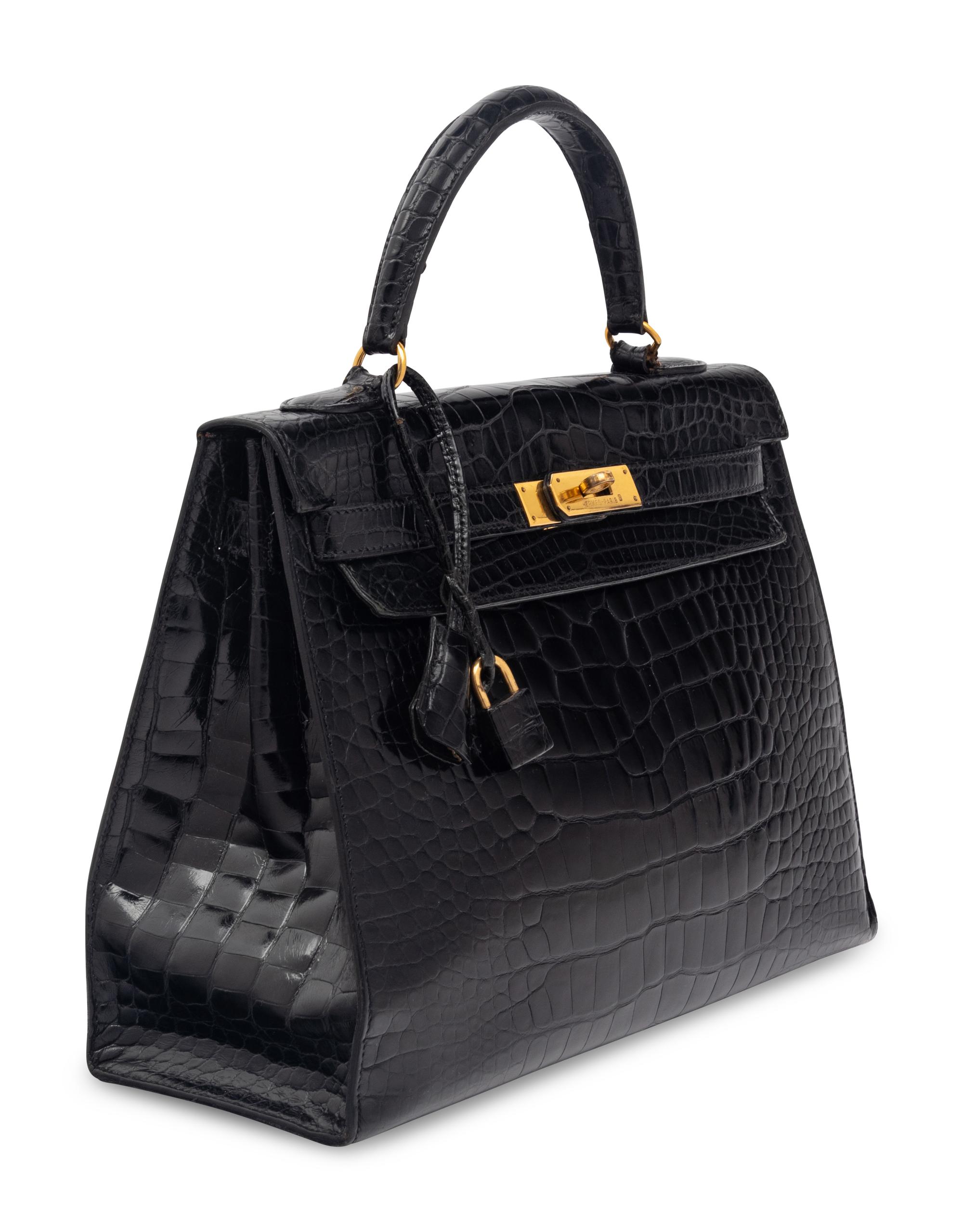 Hermès Crocodile Kelly 32 with Strap