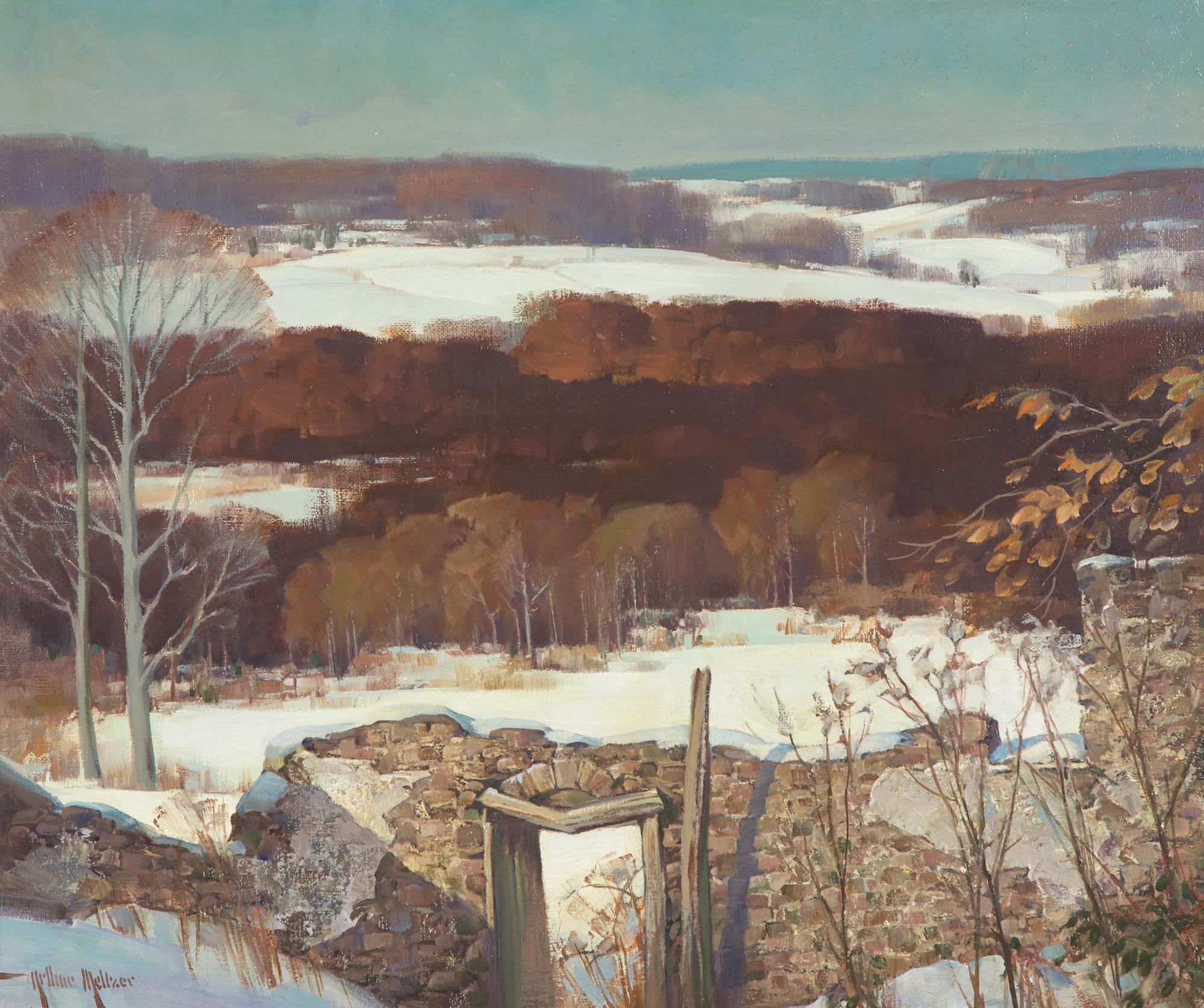 Arthur Meltzer (American, 1893-1989) — Once a Barn