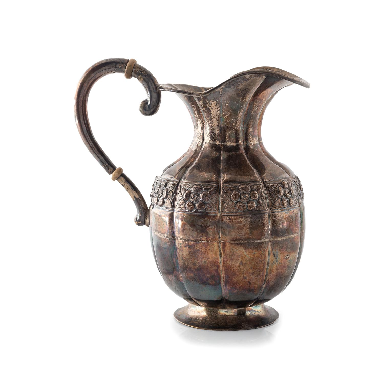 Mexican Sterling Silver Pitcher