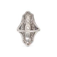 ART DECO, DIAMOND RING
