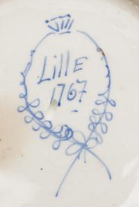 A French Ceramic Reticulated Bowl Diameter 8 1/2 inches. — 19TH CENTURY