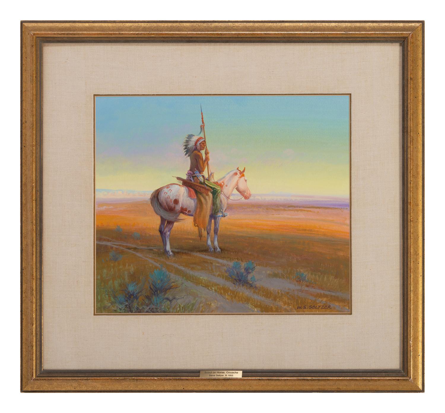 Scout on Horse