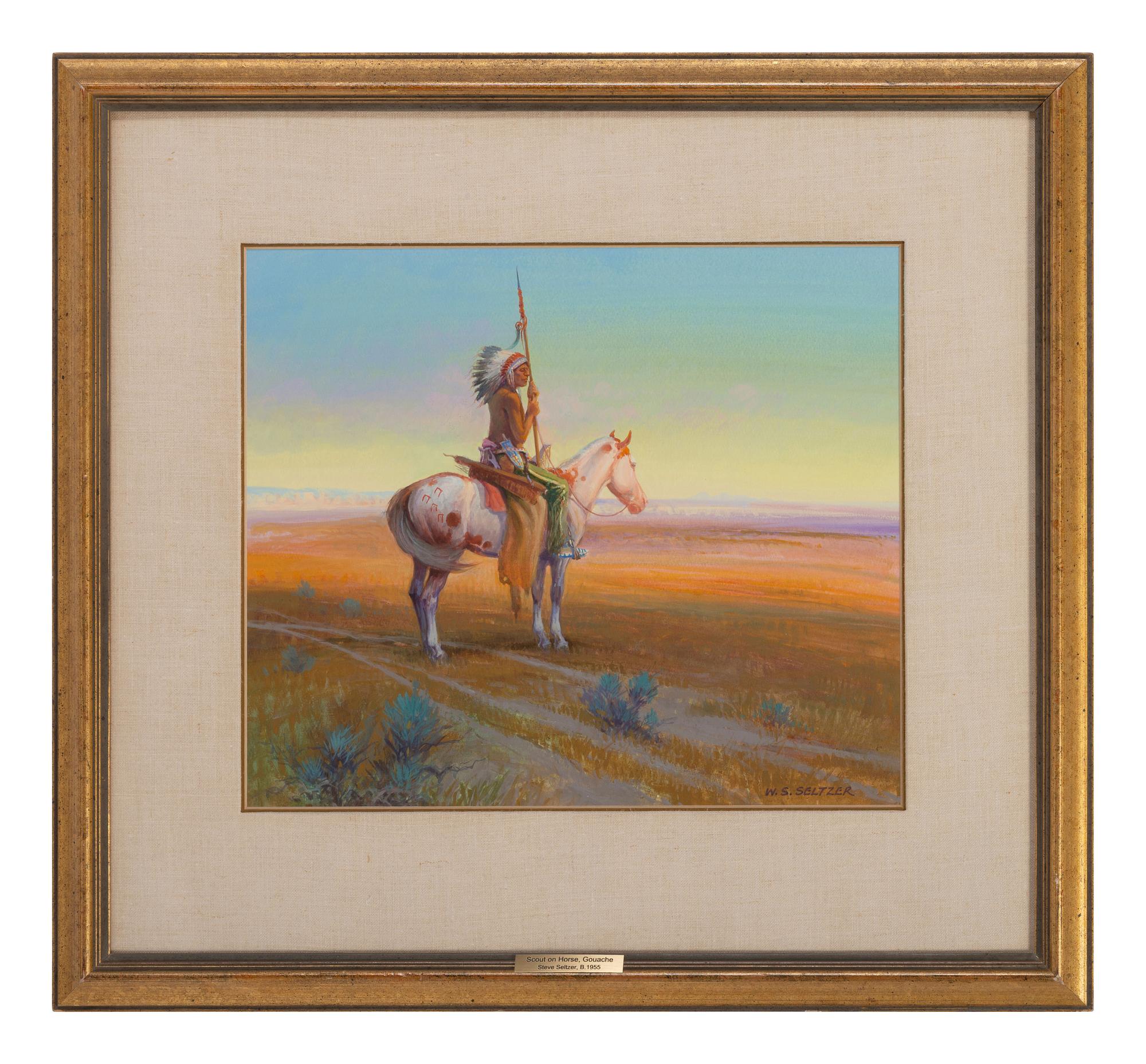 Scout on Horse