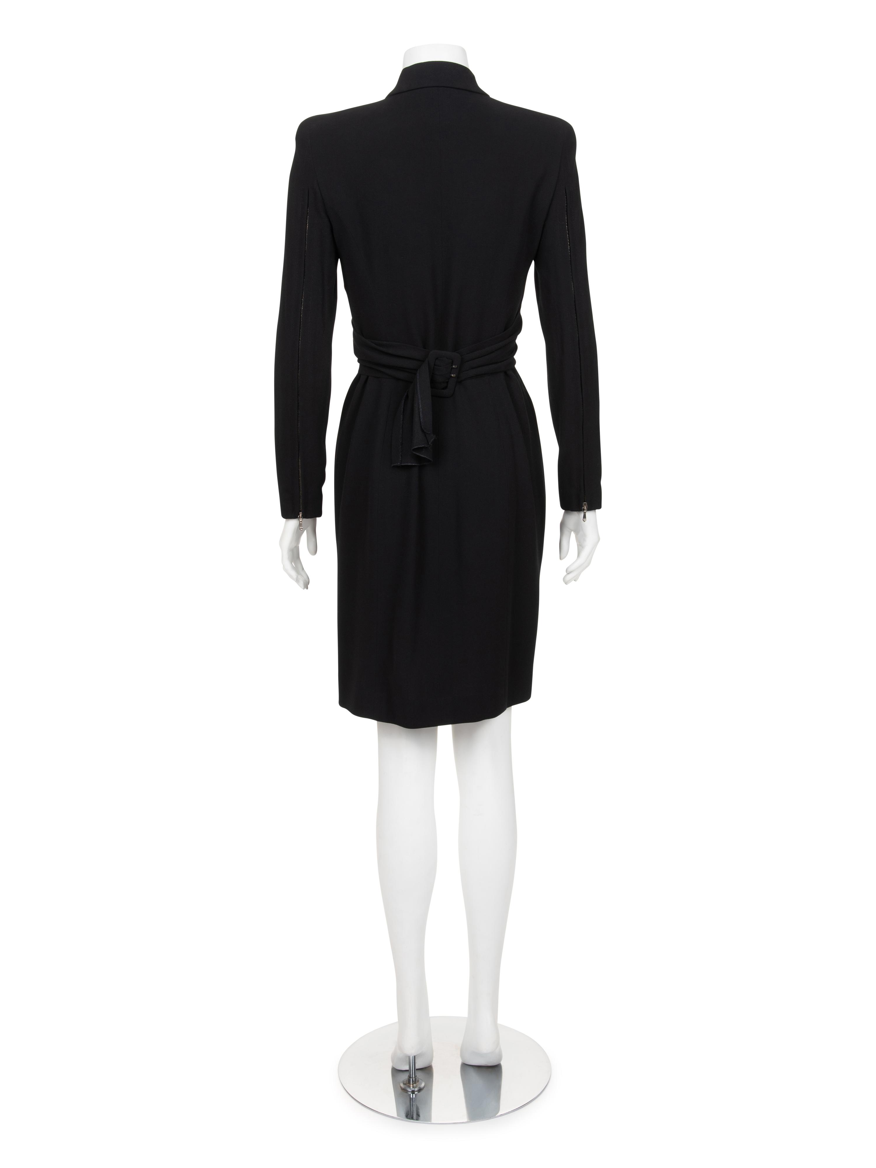 Chanel Draped Zip Front Dress, Fall 1997