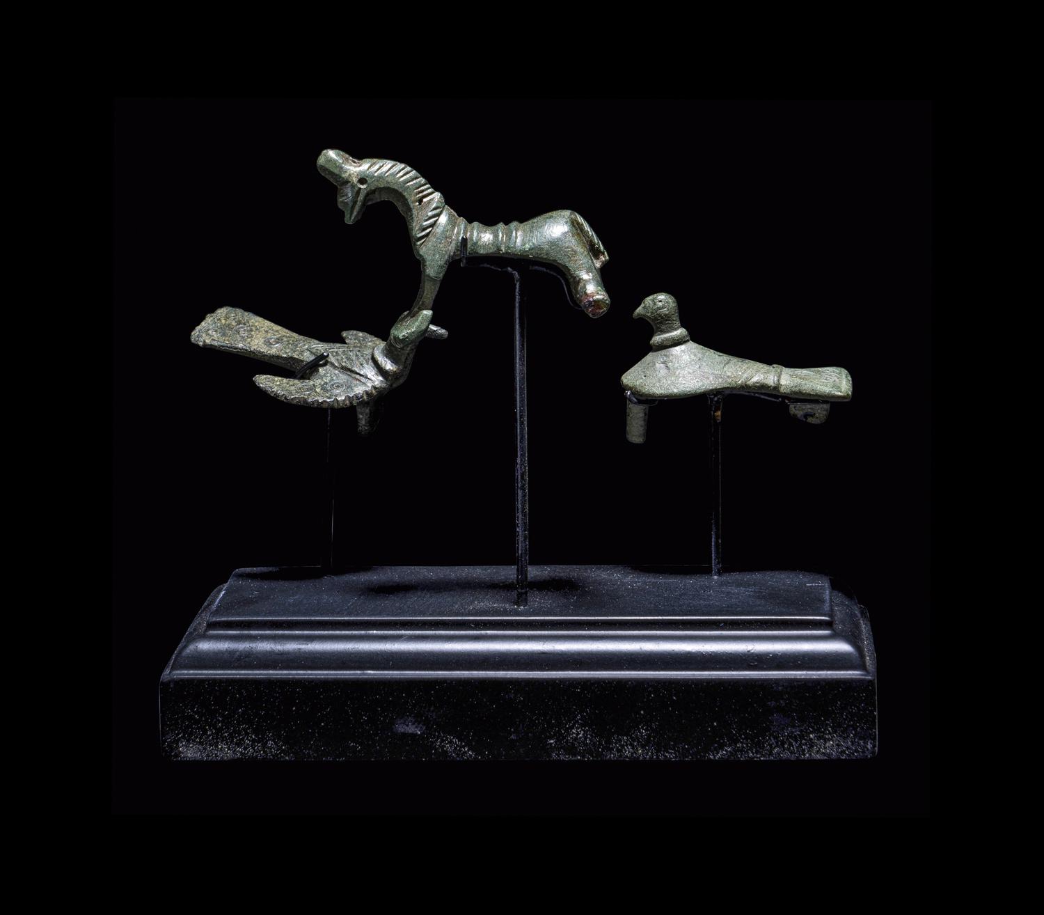 Three Roman Bronze Fibulae