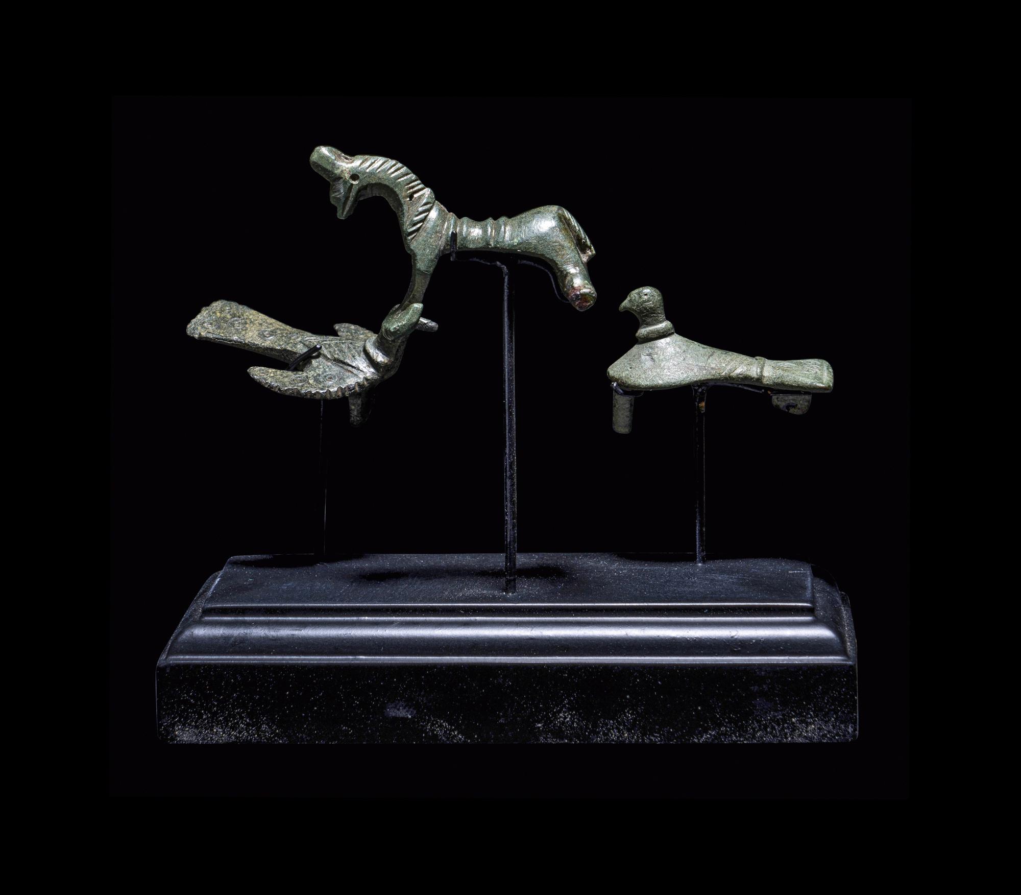 Three Roman Bronze Fibulae