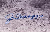 A Joe DiMaggio Signed Autograph Large Format Photograph (Beckett Authentication Services BAS Certified),