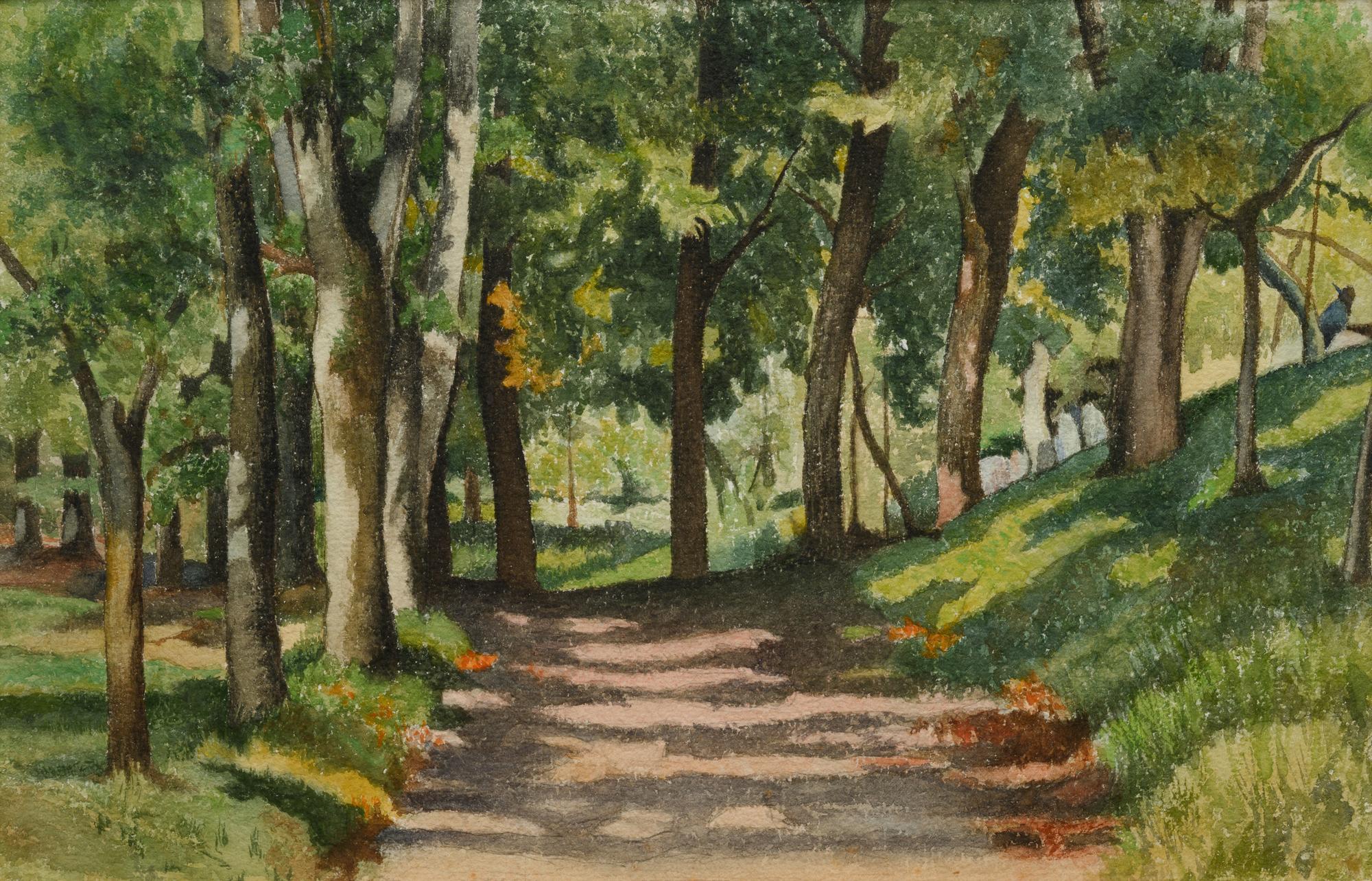 Bosco alle Cascine , c. 1880s