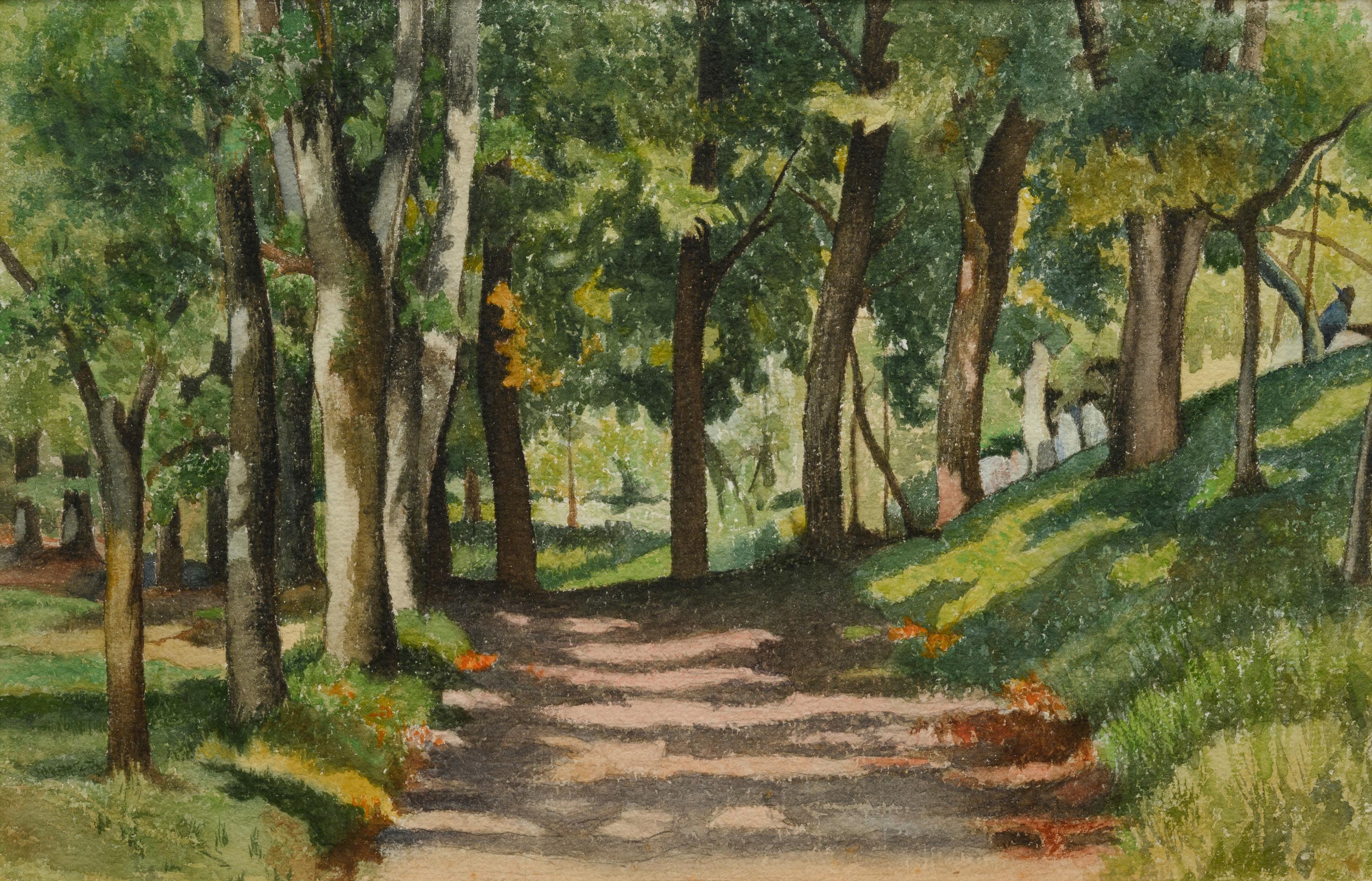 Bosco alle Cascine , c. 1880s