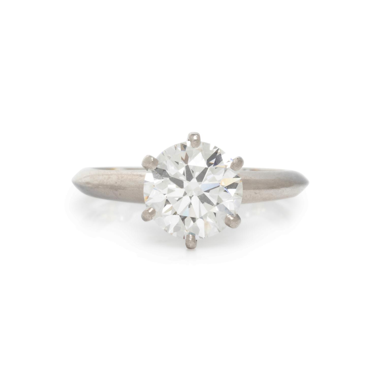 TIFFANY & CO., DIAMOND RING