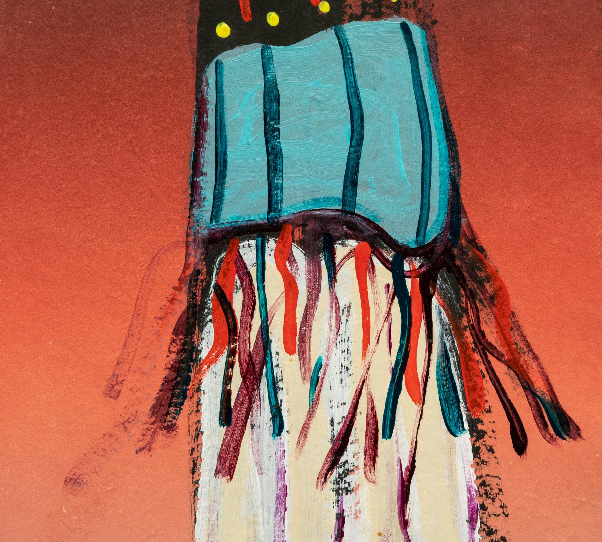 Maiden Dancer, Hopi Priest and Maiden Dancer Triptych