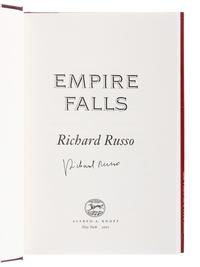 RUSSO, Richard (b. 1949). Nobody’s Fool . New York: Random House, [1993].