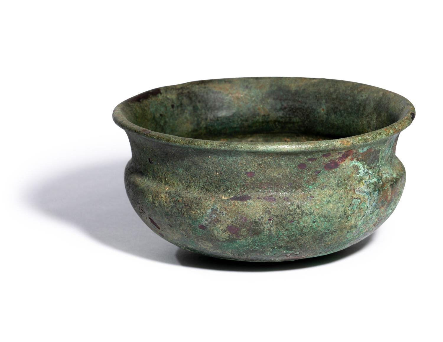 A Greek Bronze Phiale