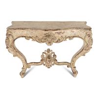 A Louis XV Style Painted Console Table