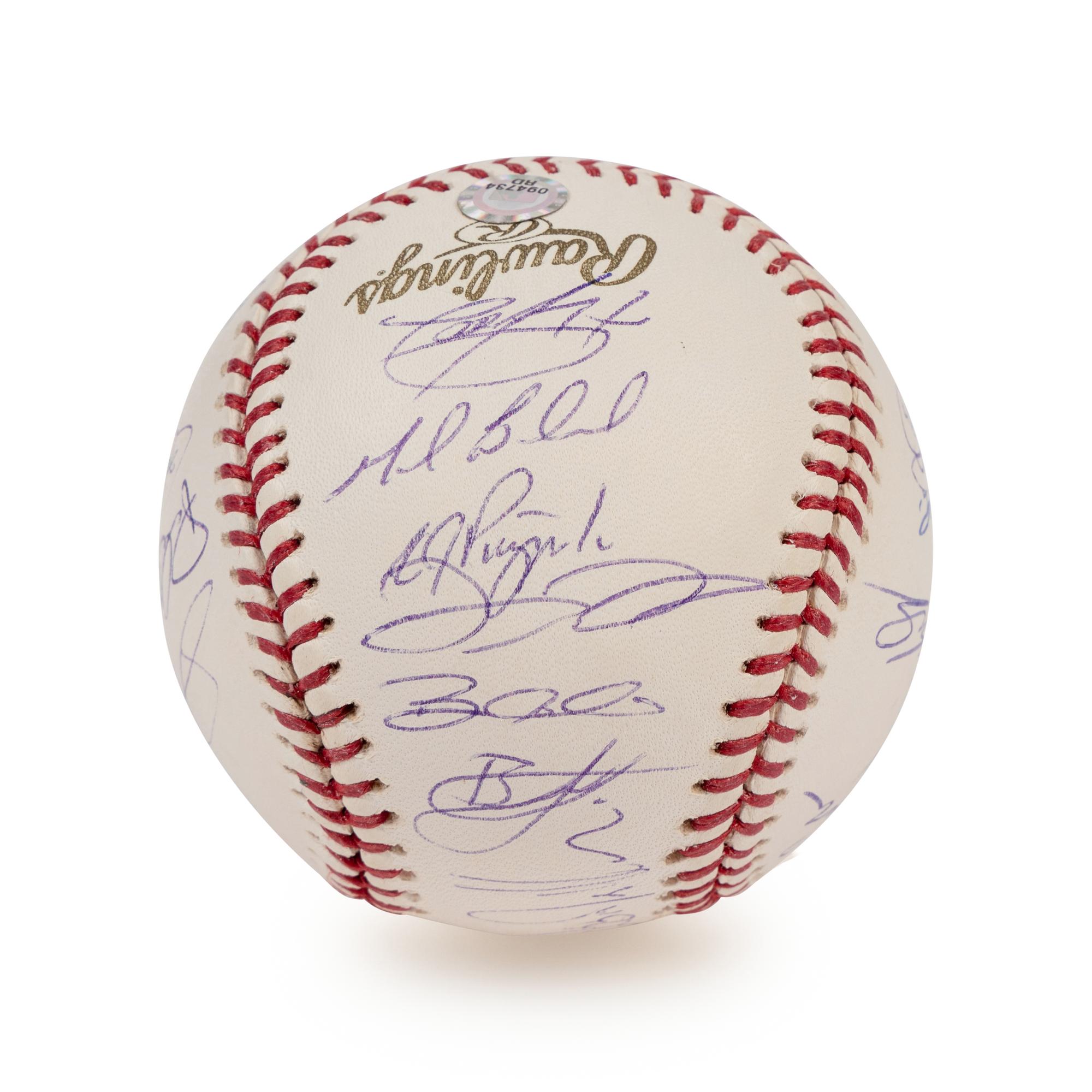 A 2005 Chicago White Sox World Series Champion Team Signed Autograph Baseball / 25 Signatures (PSA Letter)